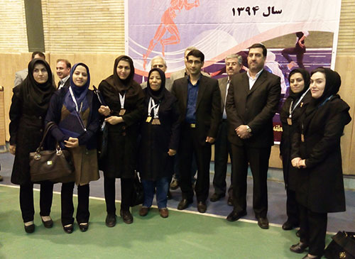 درخشش بانوان شاغل شرکت برق منطقه‌ای یزد در مسابقات ورزشی کشوری