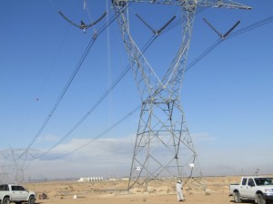 رفع عیب برج ۷۰۸ خط ۴۰۰ کیلوولت سرو- جنوب اصفهان