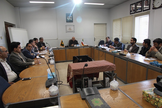 دوازدهمین جلسه کارگروه انرژی و آب پدافند غیرعامل استان برگزار شد
