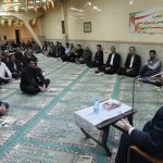 نشست حلقه صالحین به مناسبت دهه مبارک فجر در شرکت برق منطقه‌ای یزد