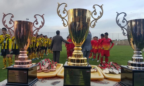 کسب رتبه سومی مسابقات فوتبال لیگ نوجوانان یزد توسط فرزند همکار