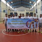 قهرمانی تیم حراست در مسابقات والیبال بین واحدهای شرکت