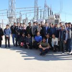 بازدید دانشجویان دانشگاه یزد از پست ۲۳۰ کیلوولت شمال