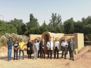 ۷۰ درصد پیشرفت فیزیکی پروژه پژوهشی ساخت «مهمانسرای سبز» در یزد