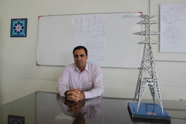 طراحی و ساخت برج­های رده ولتاژی ۶۳ کیلوولت توسط برق منطقه‌ای یزد