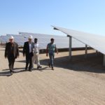 بازدید مدیرعامل برق منطقه‌ای یزد از تجهیزات و شبکه برق شهرستان خاتم
