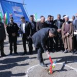 آغاز عملیات اجرایی پروژه احداث پست ۱۳۲ کیلوولت بهاباد با حضور استاندار یزد