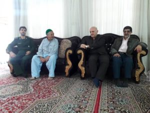 دیدار مدیرعامل برق منطقه‌ای یزد با خانواده شهدا