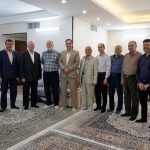 دیدار مدیران صنعت برق یزد با همکار بازنشسته برق منطقه‌ای یزد