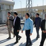 بازدید معاون توانیر از پروژه‌های برق منطقه‌ای یزد