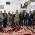 دیدار مدیران برق منطقه‌ای یزد با همکار بازنشسته