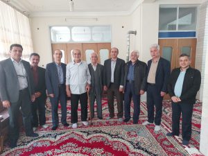دیدار مدیران برق منطقه‌ای یزد با همکار بازنشسته این شرکت