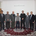 دیدار مدیران برق منطقه‌ای یزد با همکار بازنشسته